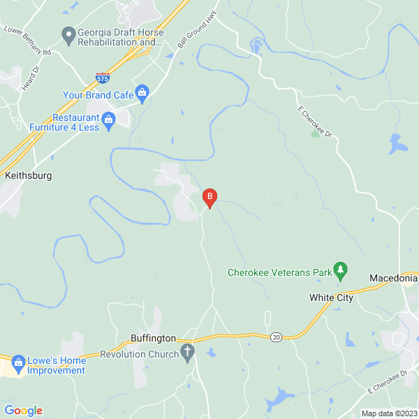FYI Express location map: 200 Russell Court, Canton, Georgia