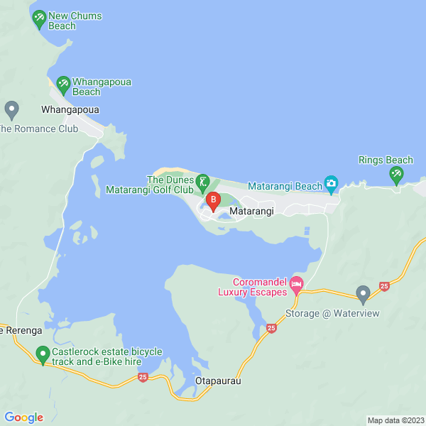 Auckland SEO Agency location map: 153, Matarangi, Waikato